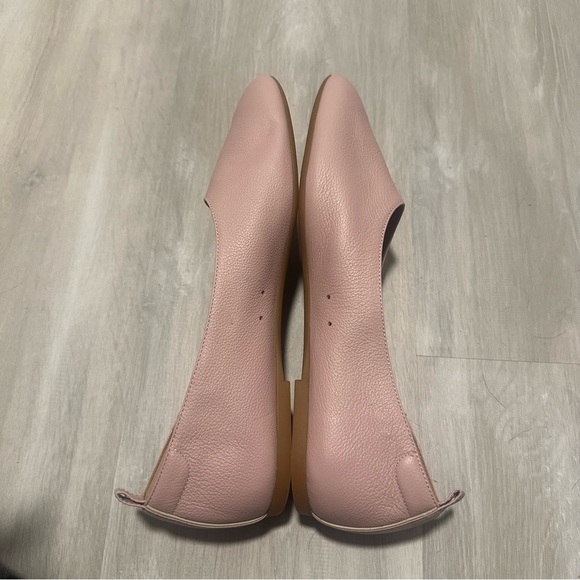 Everlane The Day Glove Limited Edition Pale Pink Round Toe Leather Flats… - Picture 3 of 7